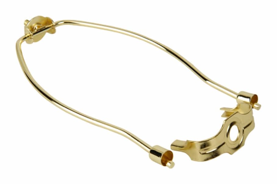 Project Source 8-in L x 4-in Dia Traditional Brass Lamp harp