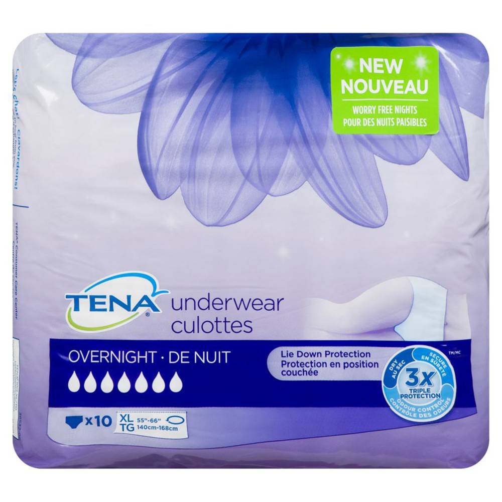 Tena Overnight Underwear Xl (840 g)