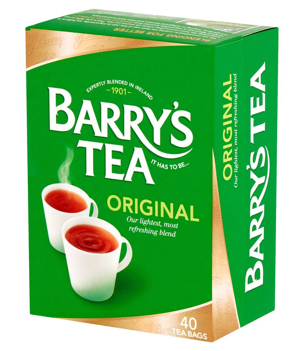 Barry's Tea Original Blend Teabags 40'S  125G