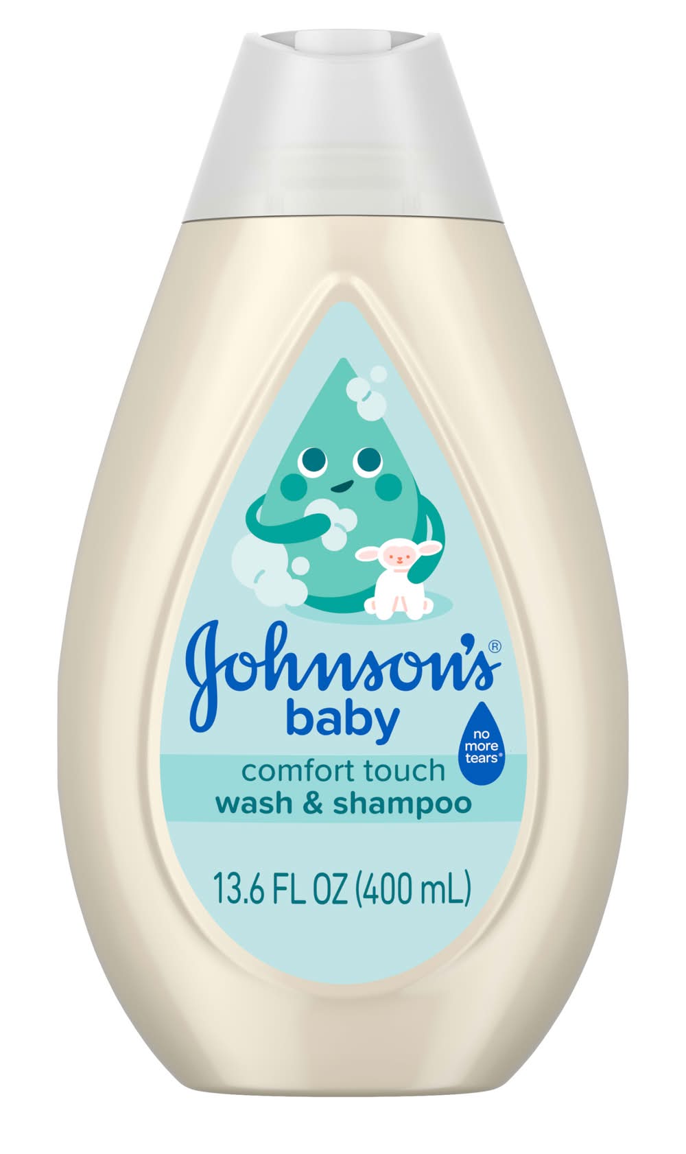 Johnson's Cottontouch Newborn Baby Wash & Shampoo (13.6 fl oz)