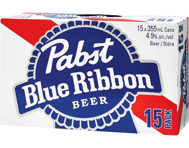Pabst Blue Ribbon (15 Cans)
