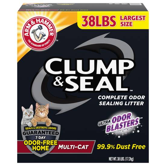 Arm & Hammer Clump & Seal Litter, Multi-Cat Litter