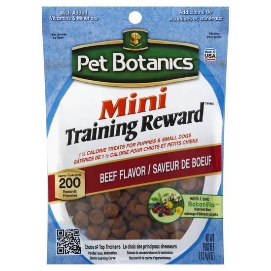 Pet Botanics Training Reward (beef flavor)