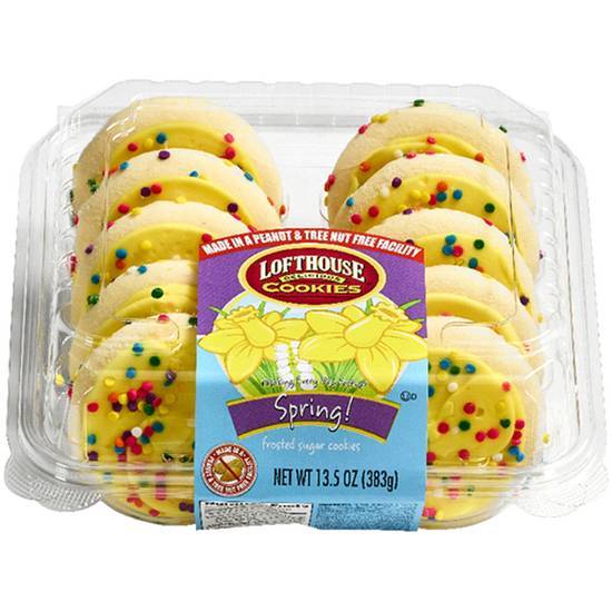Loft House Frosted Cookie, Spring Pastel Yellow, 13.5 oz