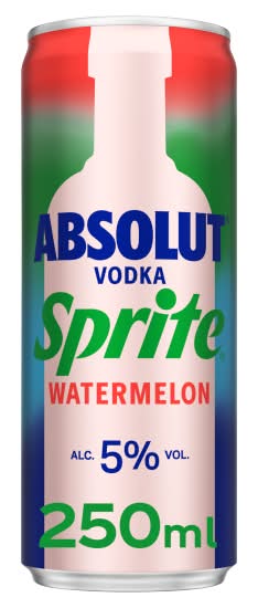Absolut Vodka Sprite Watermelon Ready-To-Drink (250ml)