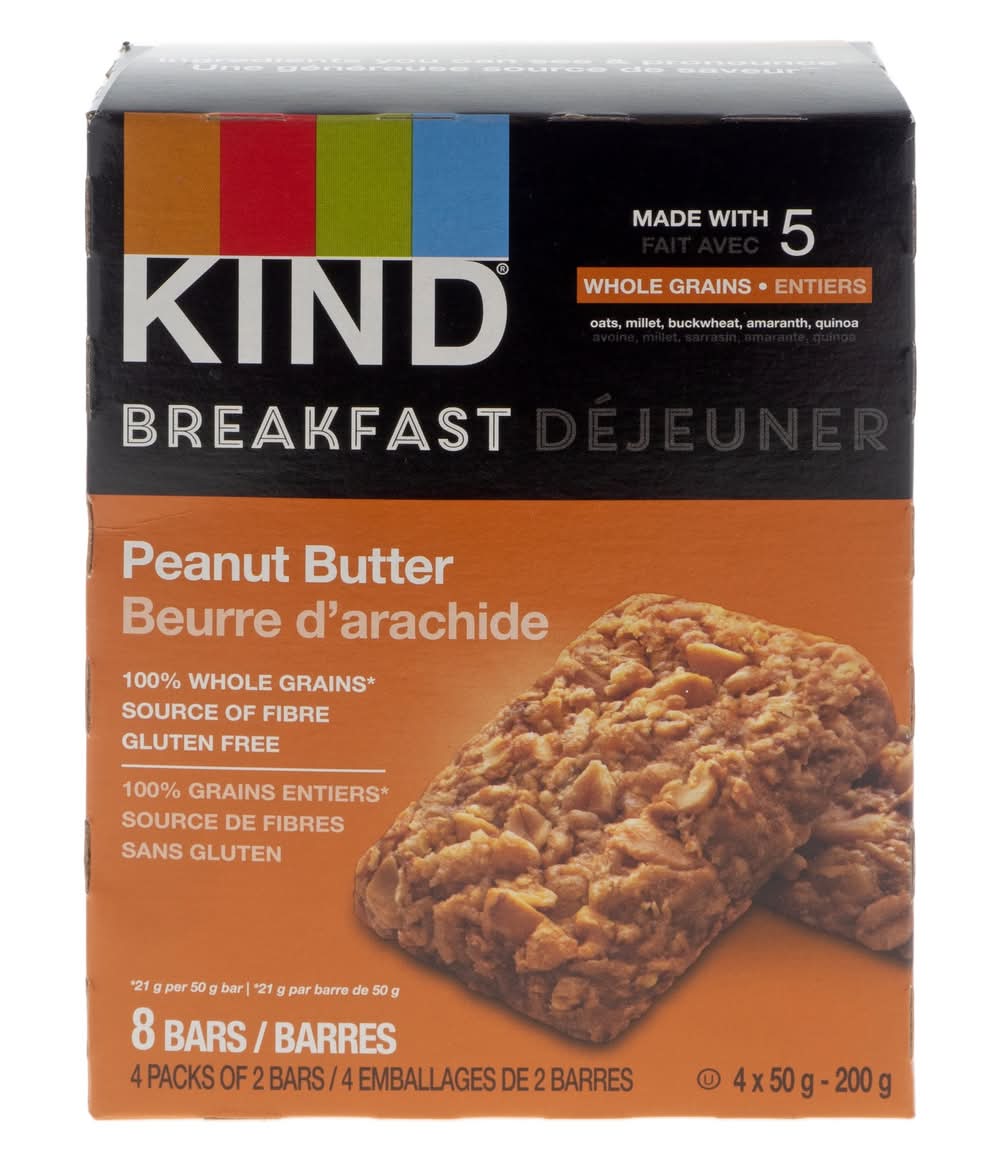 KIND Breakfast 4pk Bar Peanut Butter
