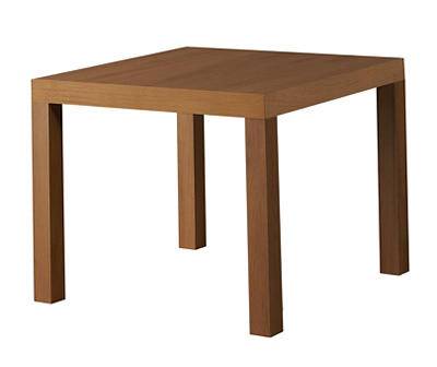 Real Living Square End Table (brown)