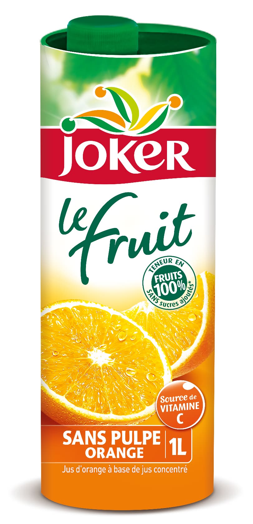 Joker - Le fruit orange sans pulpe (1L)