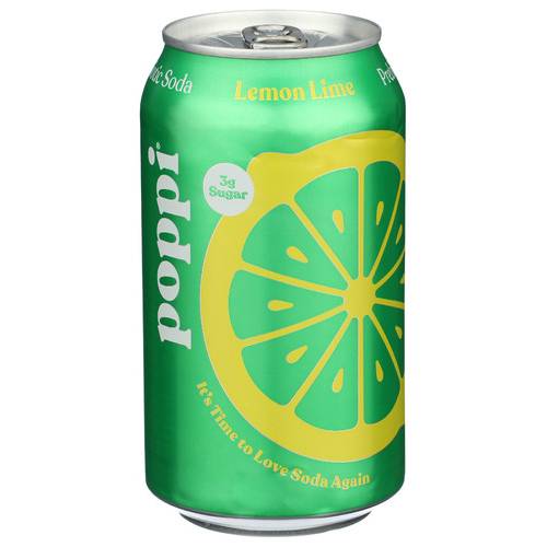 Poppi Lemon Lime Prebiotic Soda
