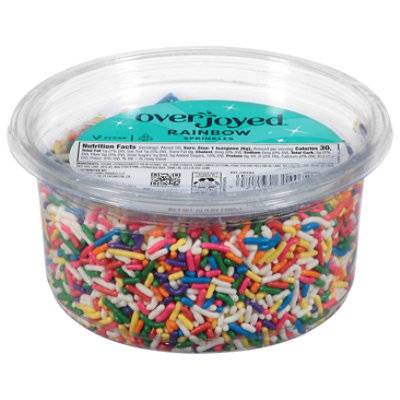 Signature Select Rainbow Sprinkles Tub (10.5 oz)