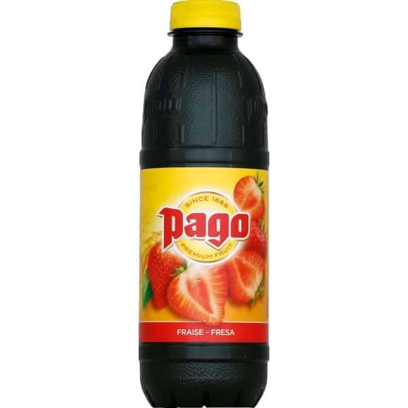 Pago - Boisson aux fruits, fraise (750ml)