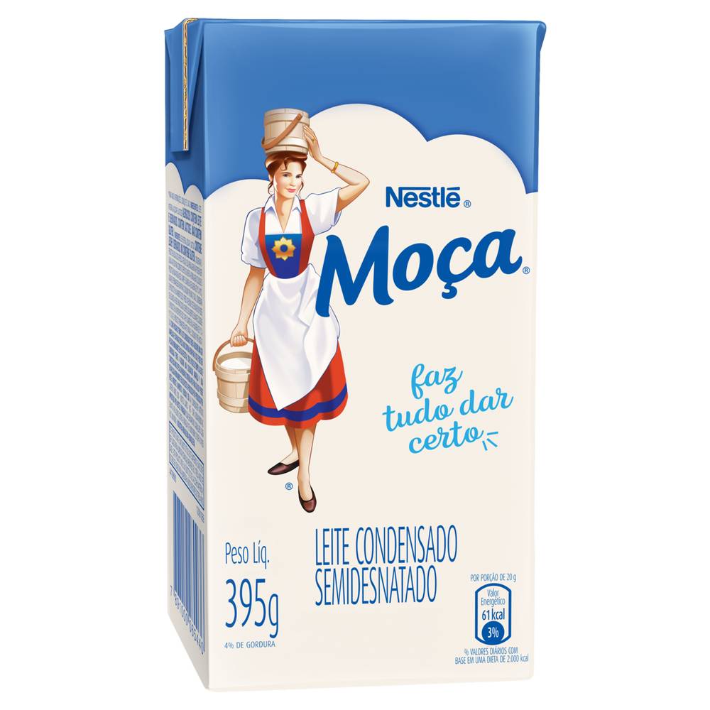 Nestlé leite condensado moça semidesnatado (395 g)