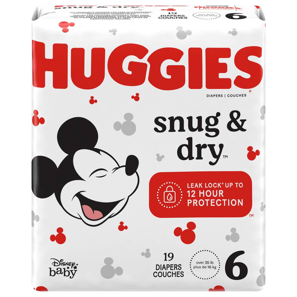 Huggies Snug & Dry Diapers, Disney Baby
