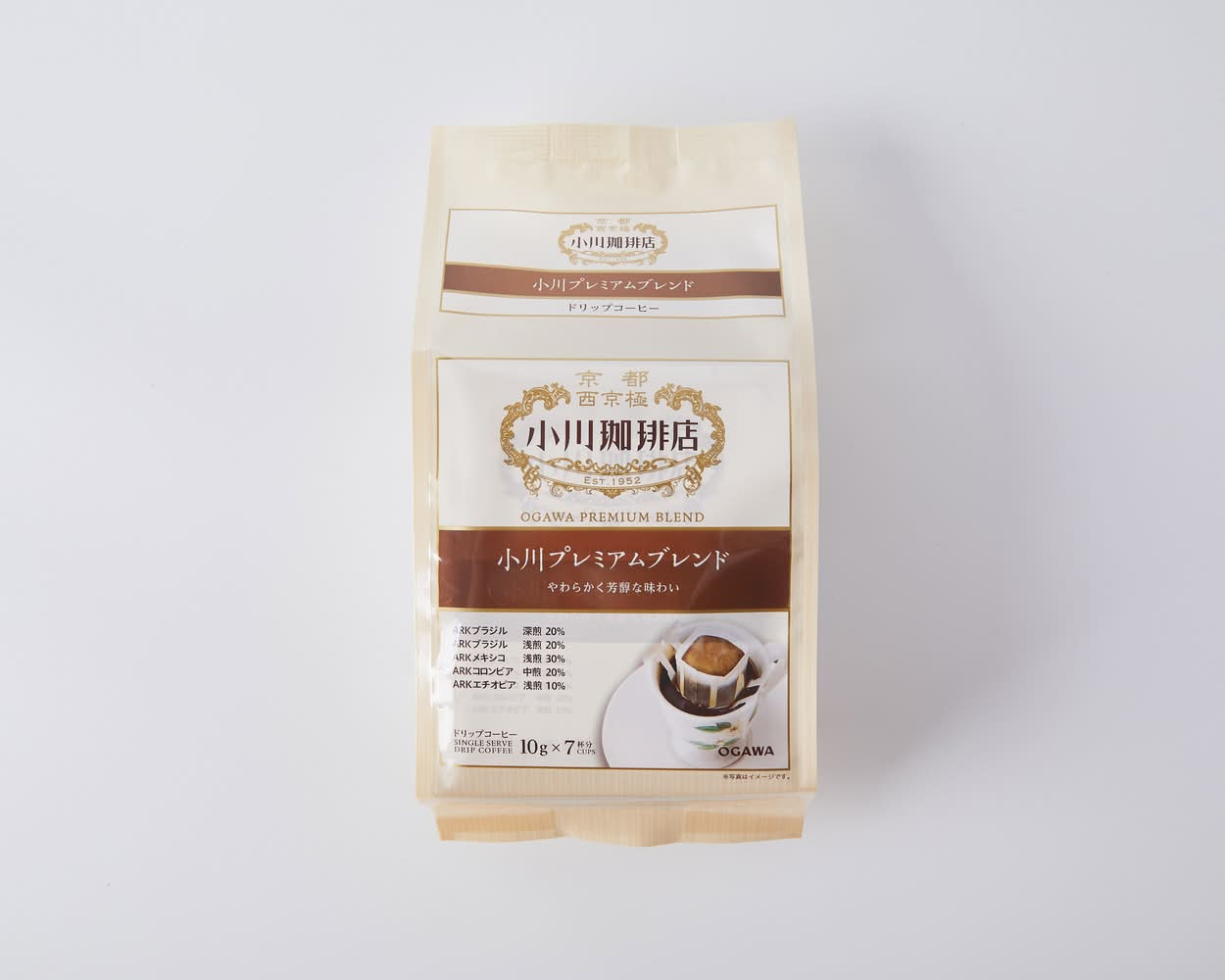 小川珈琲　小川プレミアムブレンドドリップコーヒー　10g×7p　J-450