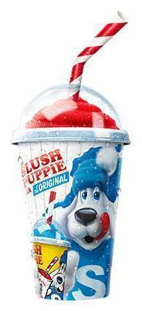 Grande Slush Puppie 955ml - Saveur cerise