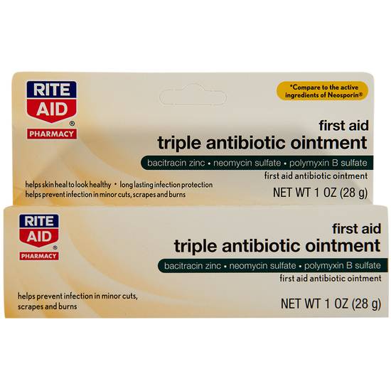 Rite Aid First Aid Triple Antibiotic Ointment