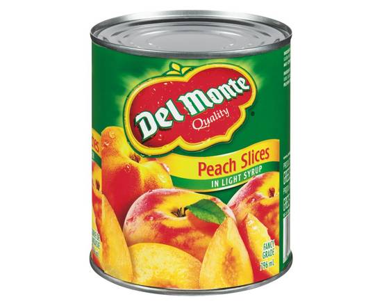 Del Monte · Pêches tranchées - Fancy peach slices (796 mL)