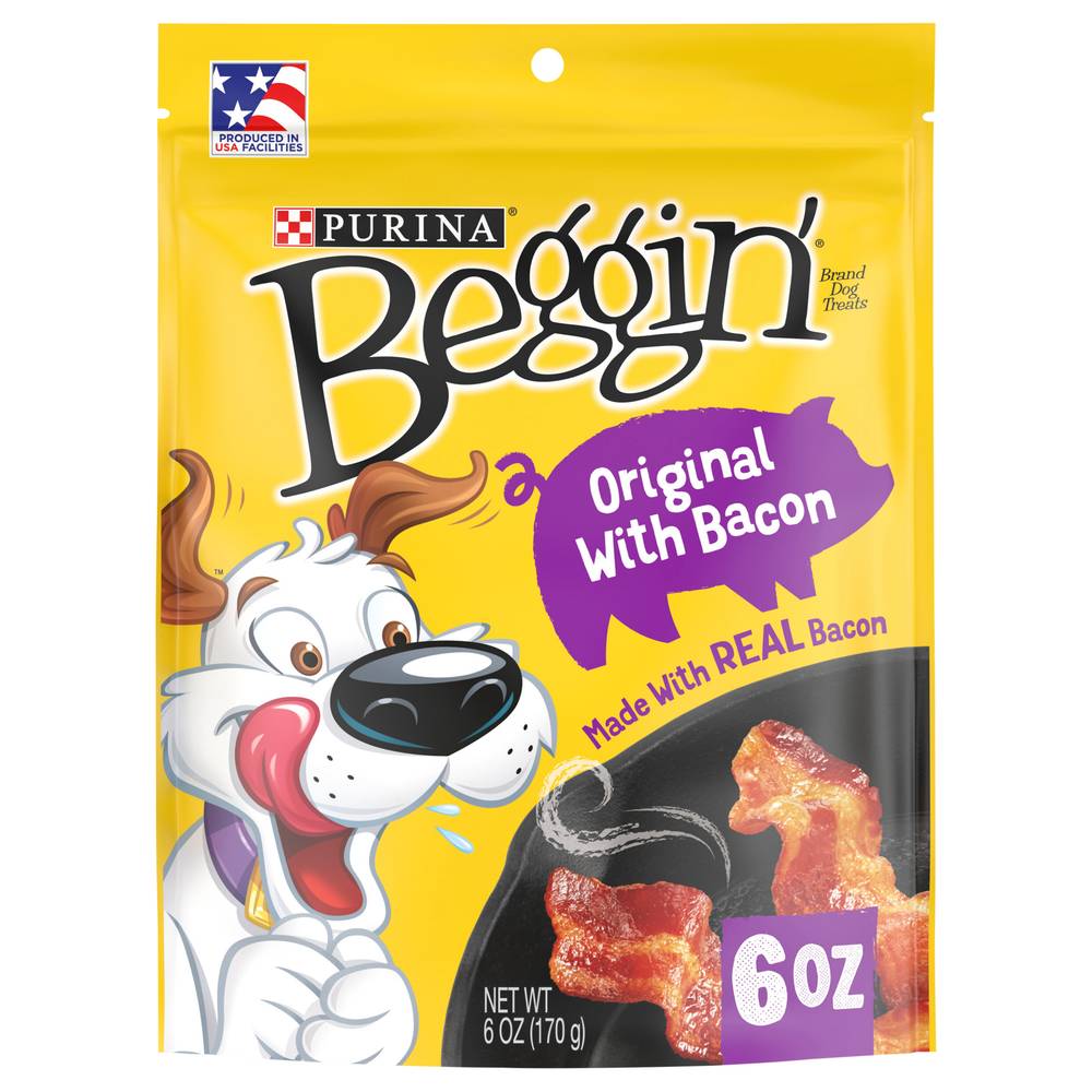 Purina Beggin' Strips Original With Bacon Dog Treats (6 oz)