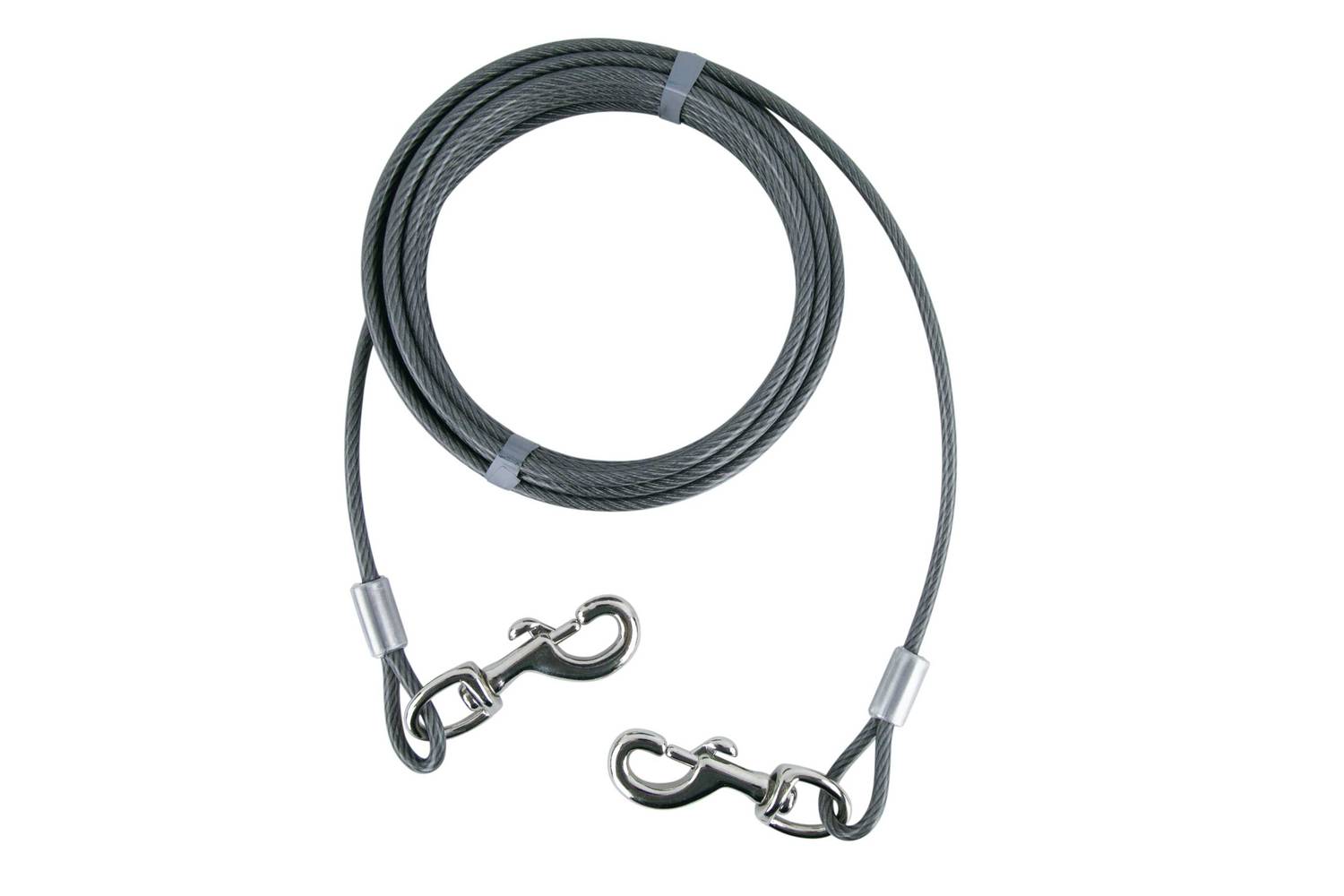 Play On Tie-Out Cable For Dogs, 30 Foot, Medium, Up to 50 pounds