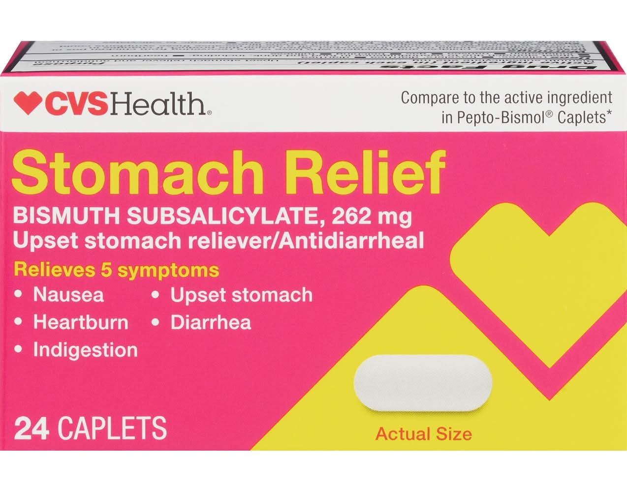 CVS Health Stomach Relief Caplets