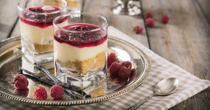 CHEESECAKE AUX FRUITS ROUGE