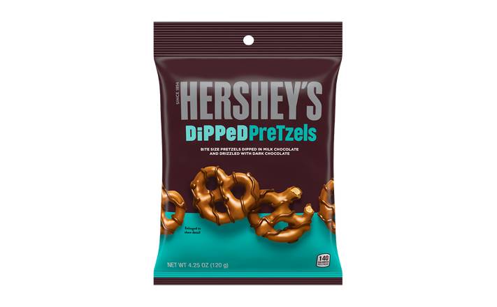 Hershey's Chocolate Dipped Pretzels, 4.25 oz