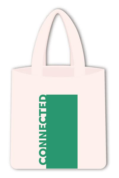 Tote Bag Your Colour Connected Note!