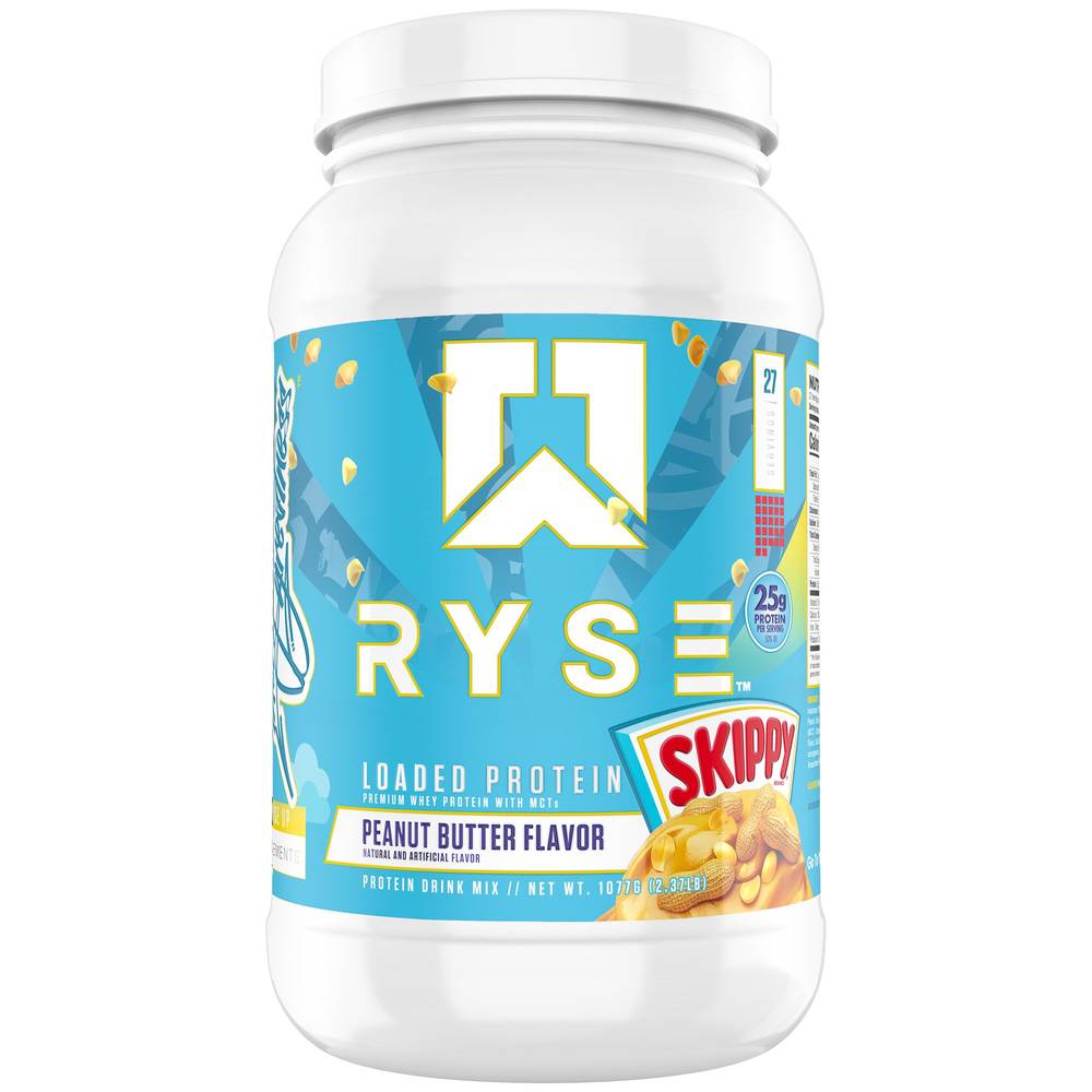 Ryse Loaded Protein Drink Mix (peanut butter)