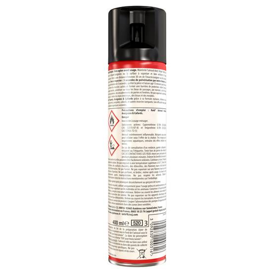 Raidᴹᴰ – Aérosol pour fourmis et cafards – 350 g S-15773 - Uline