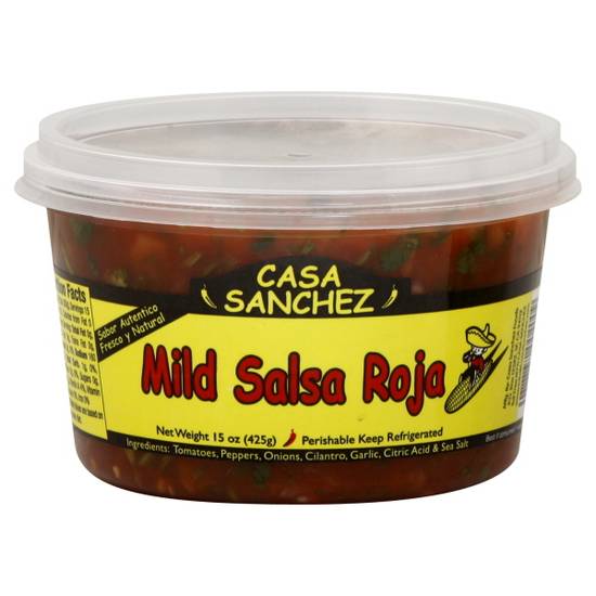 Casa Sanchez Mild Salsa Roja
