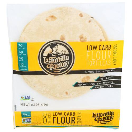 La Tortilla Factory Low Carb Flour Tortillas