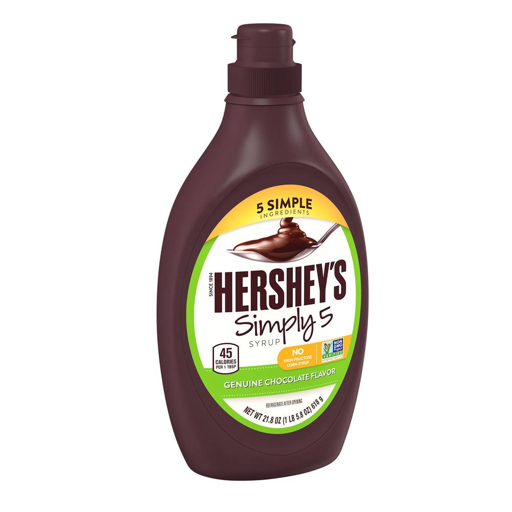 Hershey's Simply 5 Genuine Chocolate Flavor Syrup