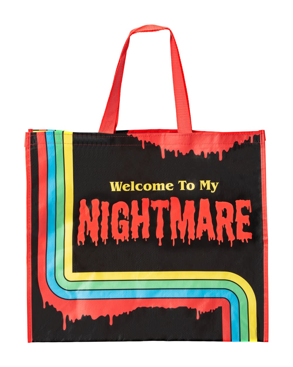 Halloween-Themed Shopper Carry Bag Welcome To My Nightmare