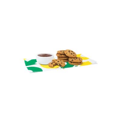 Mini Chocolate Chip Cookies & Karamel Dip