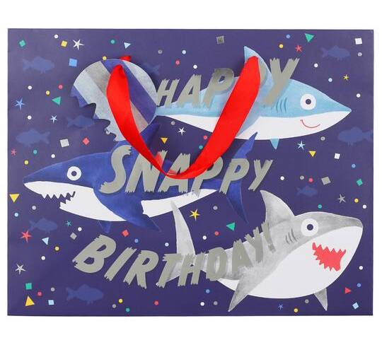 7.75" Happy Snappy Birthday Gift Bag By Celebrate It