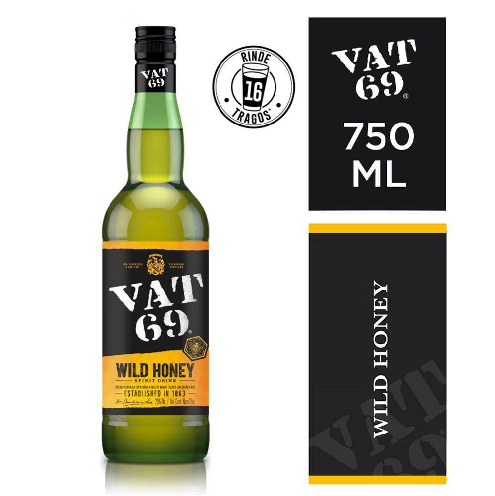 WHISKY VAT 69 HONEY 1X700 - imagen 3