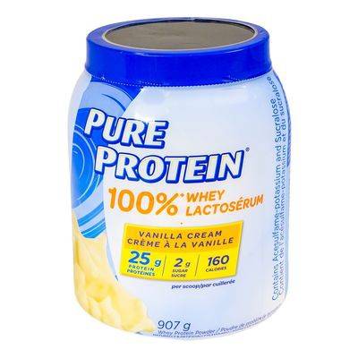 Pure Protein Vanilla Flavoured Whey Protein Powder (907 g)
