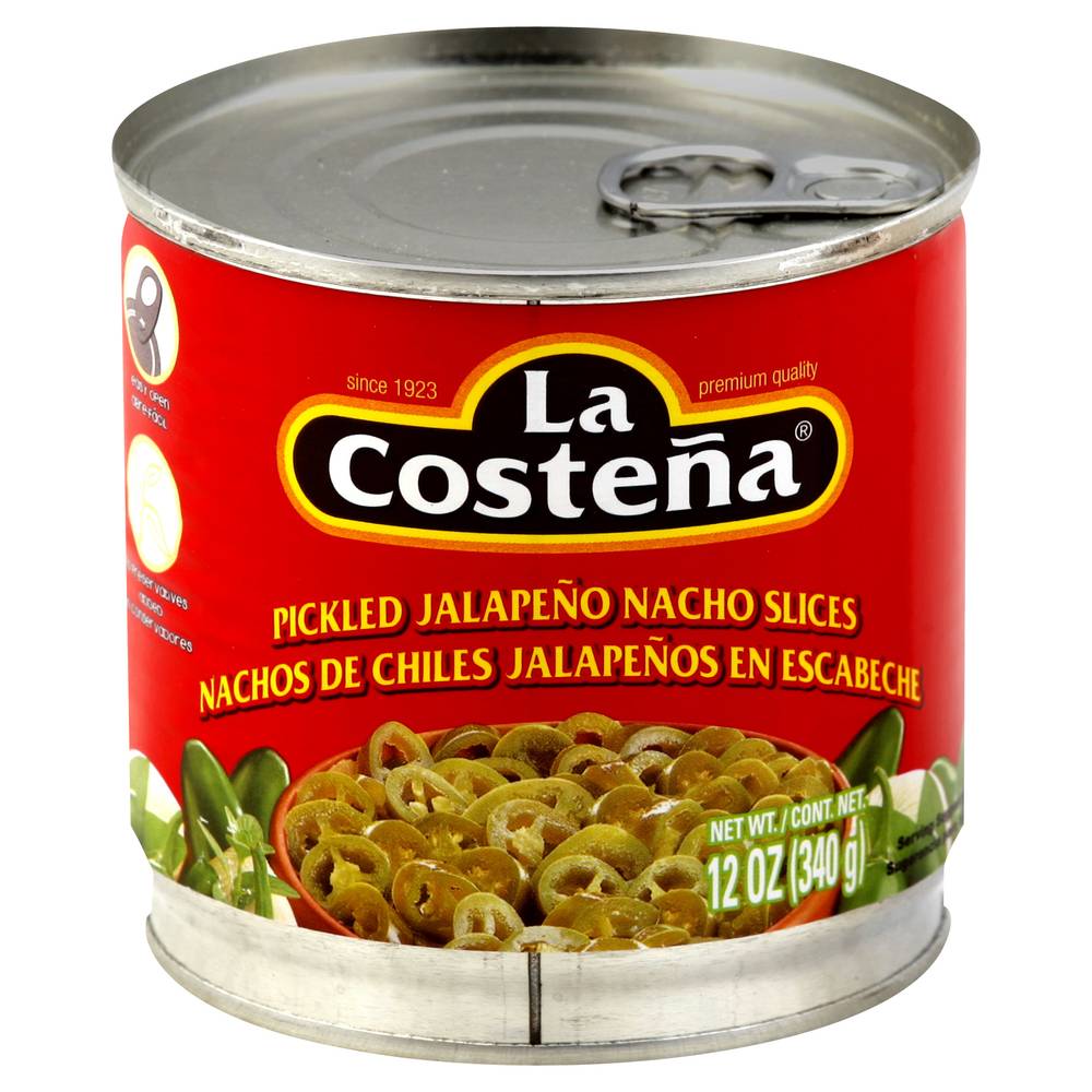 La Costeña Pickled Jalapeno Nacho Slices