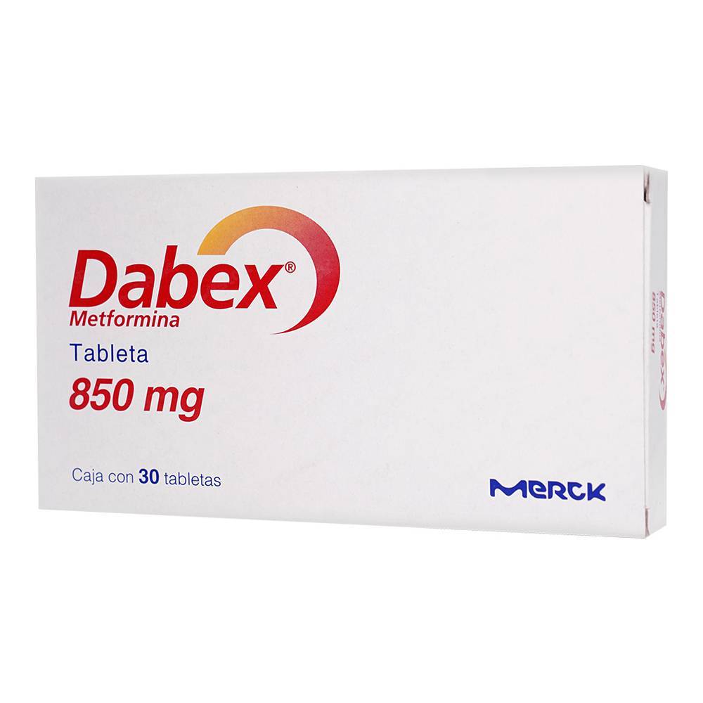 Merck serono dabex metformina tabletas 850 mg (30 piezas)