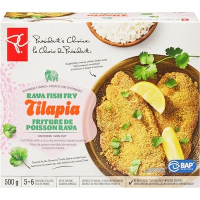 President's Choice Rava Fish Fry, Tilapia (500 g)