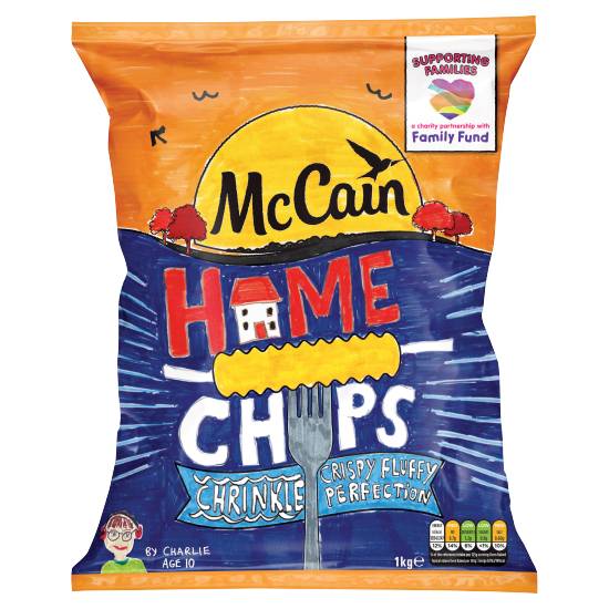 McCain Home Chips Crinkle (1kg)