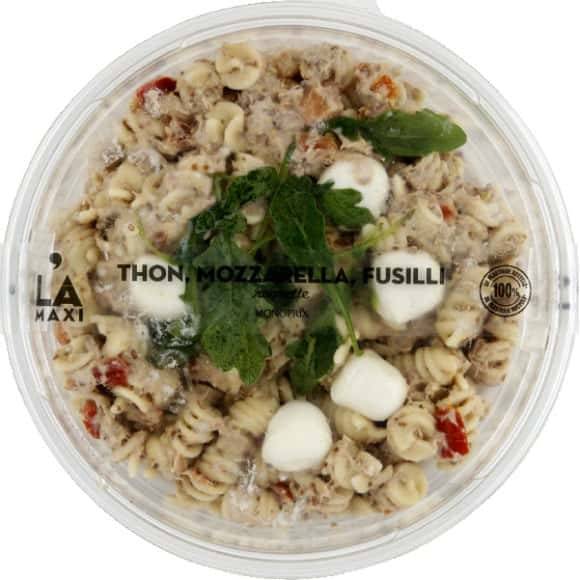 Daily Monop Salade Maxi Format Fusilli Thon Tomate Mozzarella Le Salade De 400 G