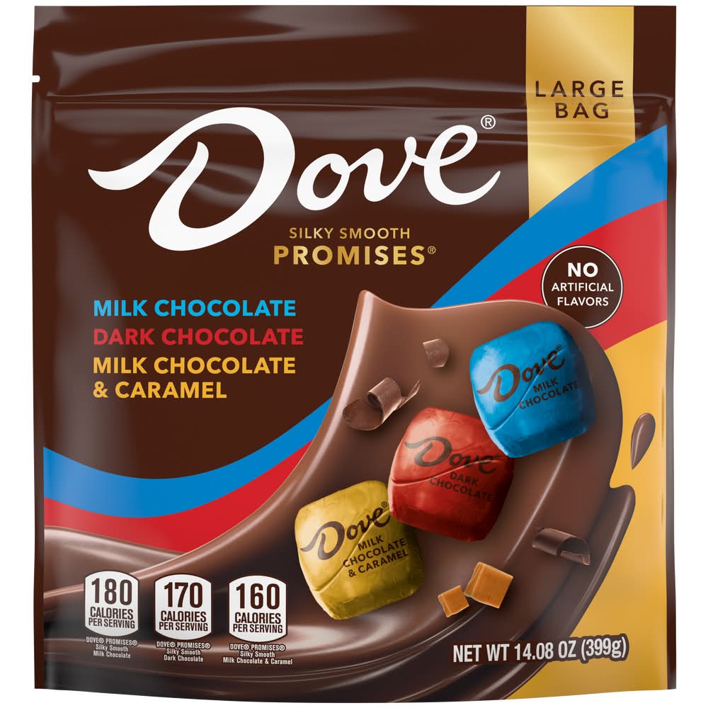 Dove Variety Mix Chocolate Candy, Assorted (14.08 oz)