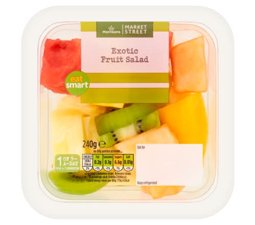 Morrisons The Greengrocer's on Market Street Exotic Fruit Salad (240g)