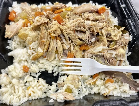 Rice Over Chicken Souse