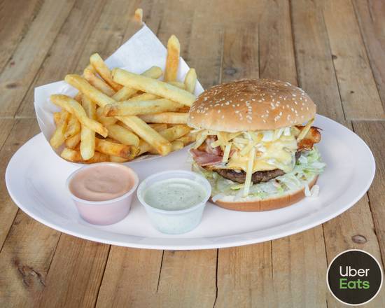 Order Special Burger food online from Arepa Burger Waterford Lakes store, Orlando on bringmethat.com