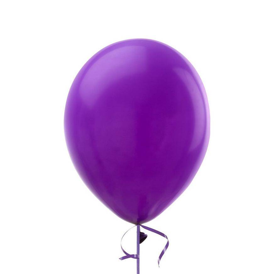 Party City Uninflated Purple Balloon (unisex/12 inch)