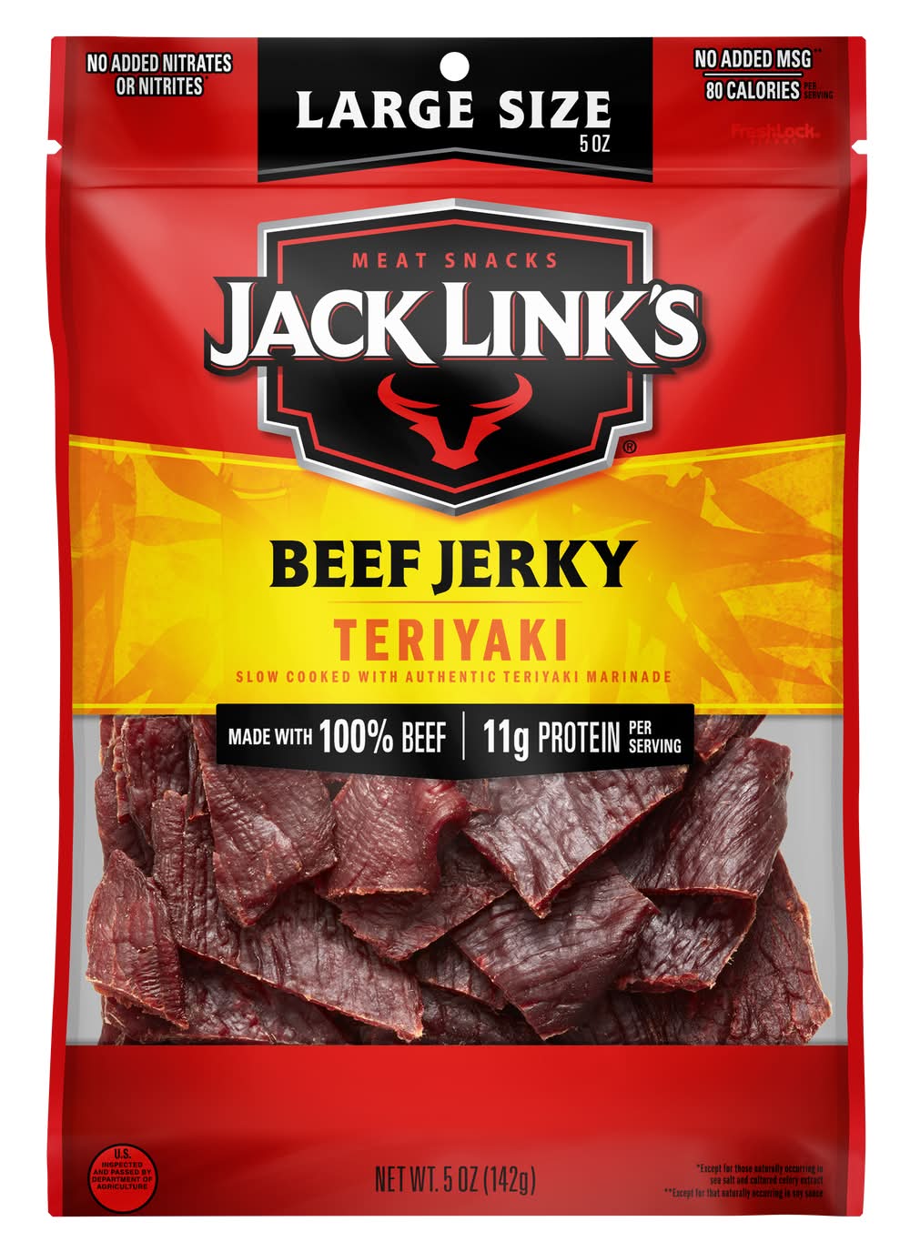 Jack Link's Teriyaki Beef Jerky 1/1 Count Ats (5 oz)