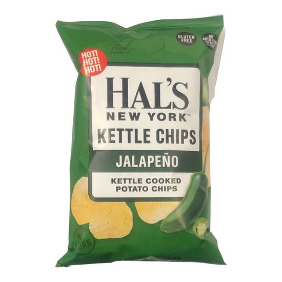 Hal's New York Jalapeno Kettle Cooked Potato Chips
