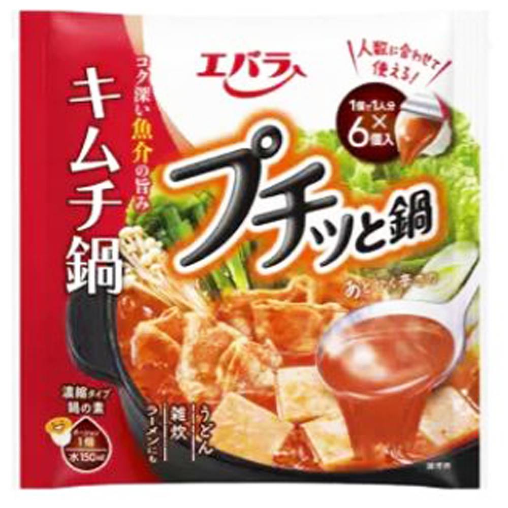 エバラ食品　プチッと鍋　キムチ鍋/23g×6個入